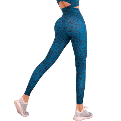 High Waist Peach Buttocks Quick-Drying Sports Tights