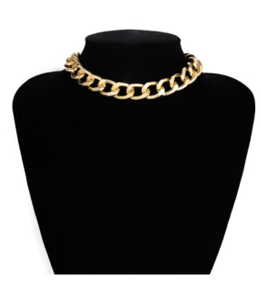 Quality Punk Simulated Pearl Necklace