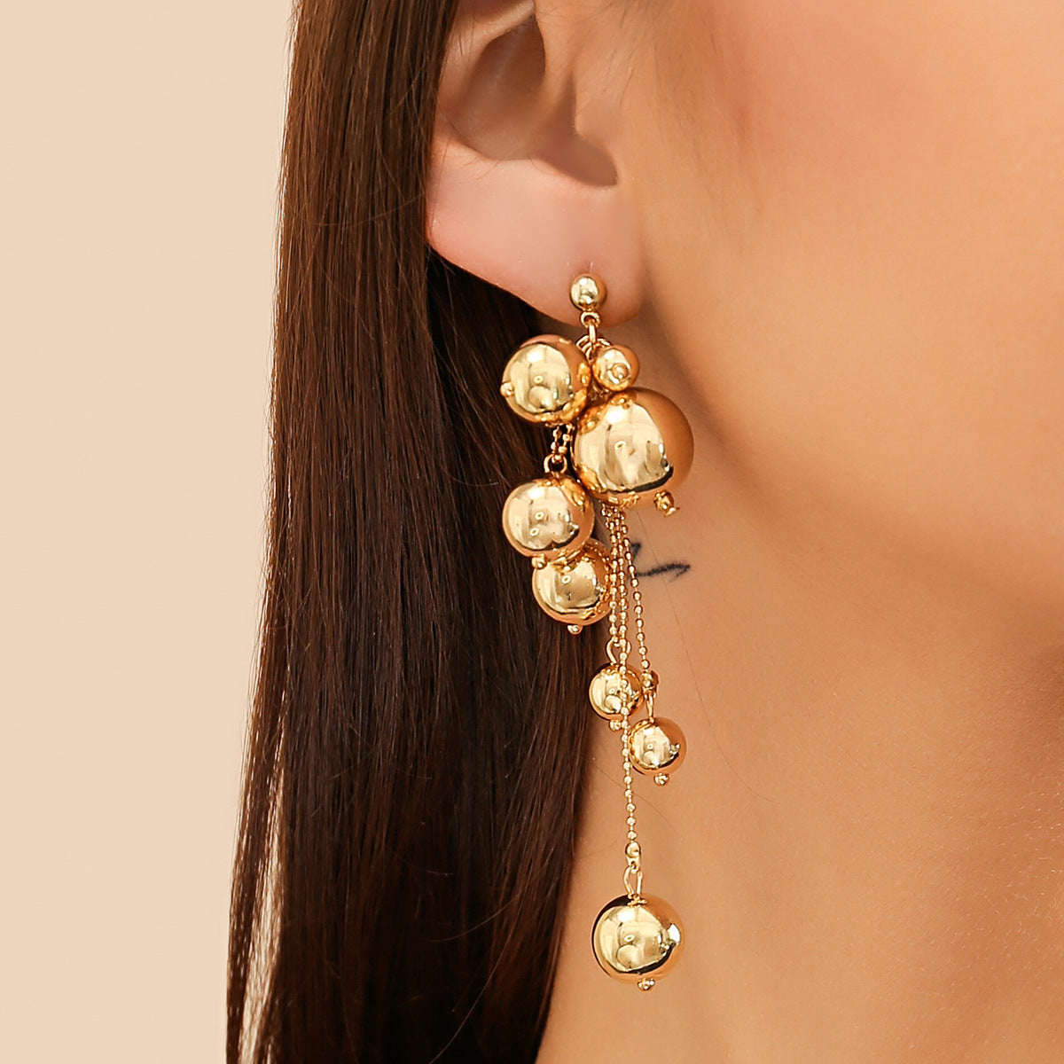 Pearl Tassel Earrings