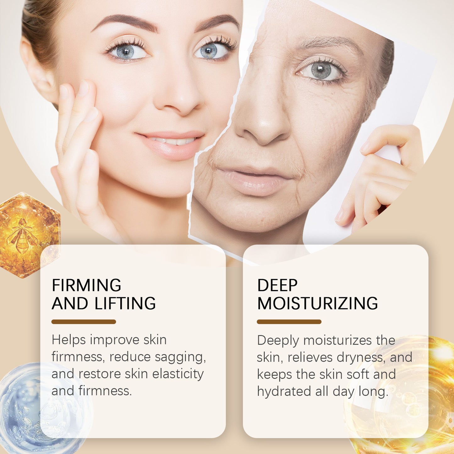 Deep Skin Facial Moisturizing Care Solution