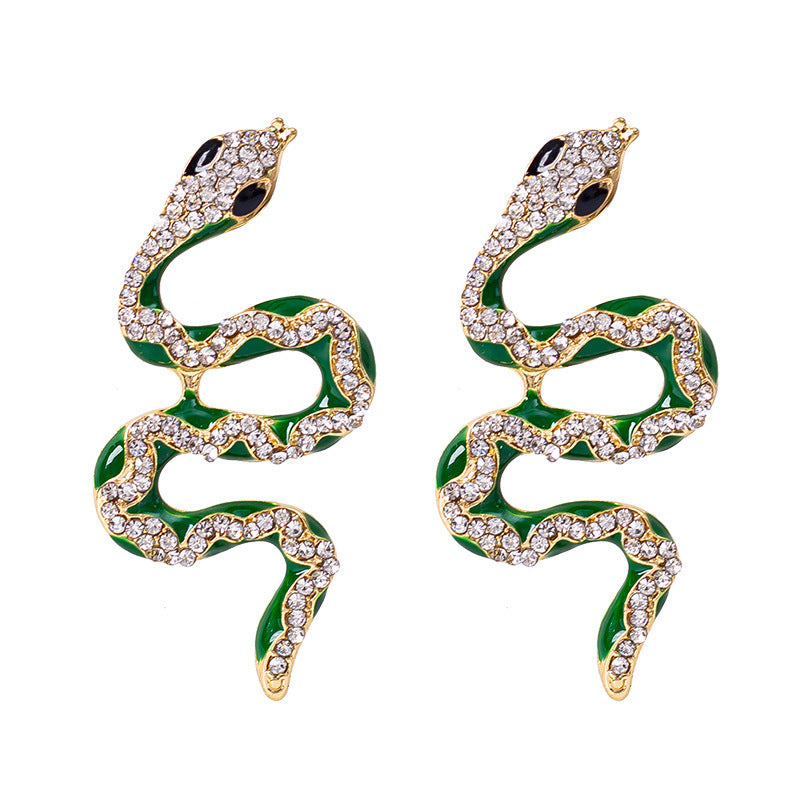 Alloy Diamond Earrings