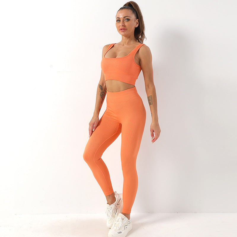 Sportswear Bra Vest Hip Lift Trousers Yoga Suit