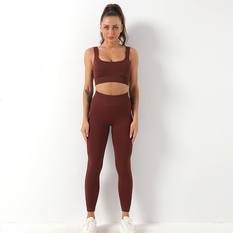 Sportswear Bra Vest Hip Lift Trousers Yoga Suit