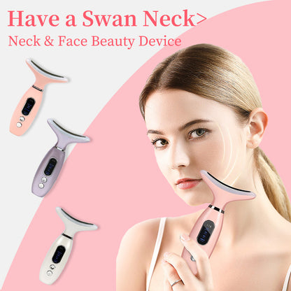 Neck Charging Color Light V Face Massage Instrument