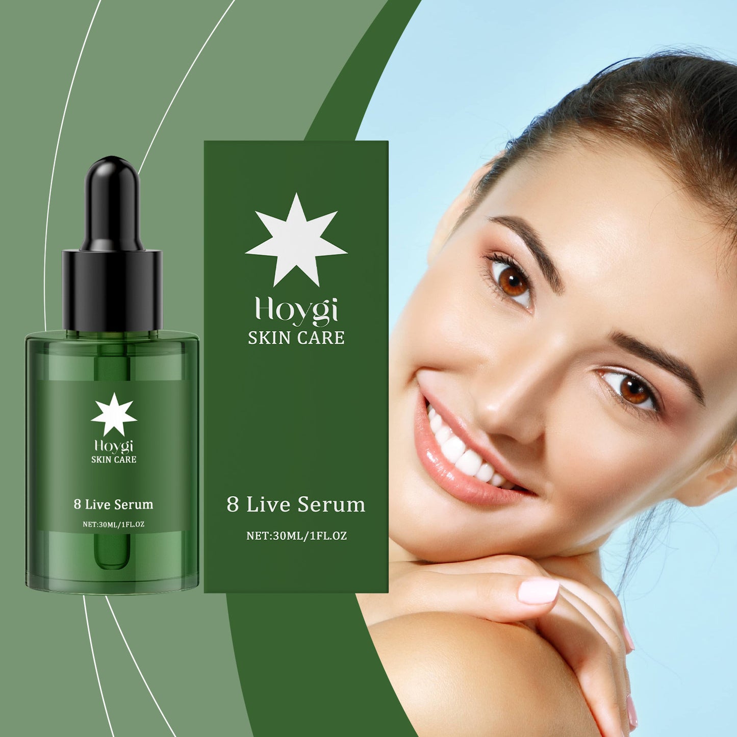 Facial Skin Refreshing Not Oily Care Solution